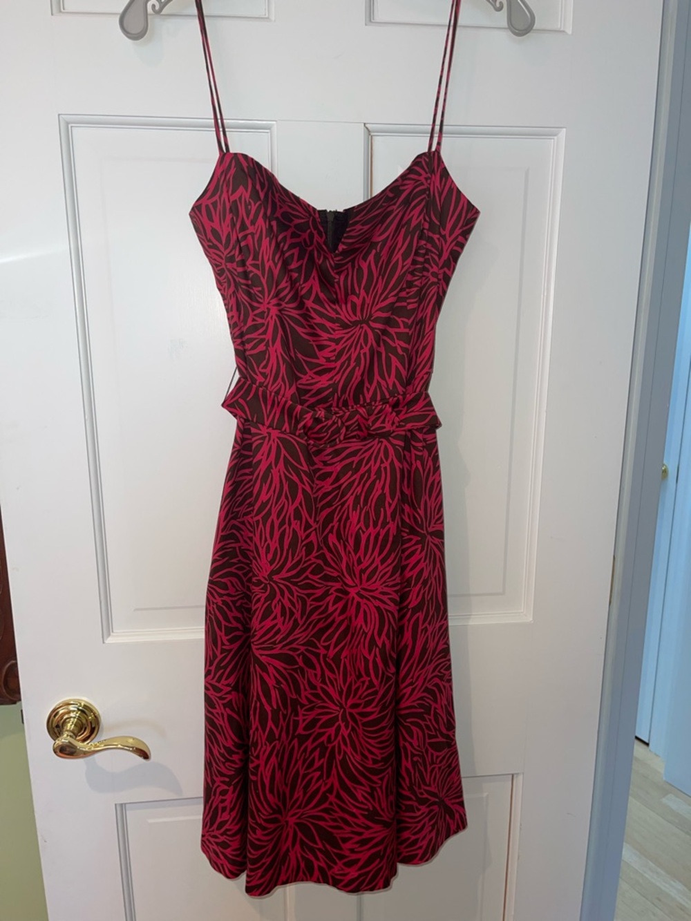 Milly of New York vintage belted cocktail dress size 4